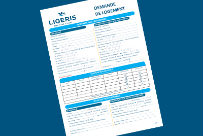 demande de logement LIGERIS Tours