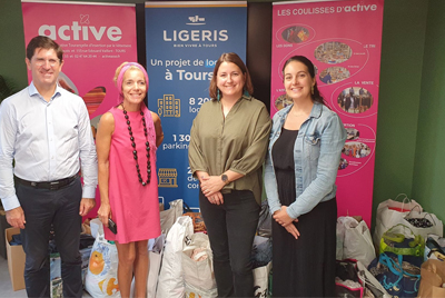 partenaire active ligeris vêtement recyclage tours