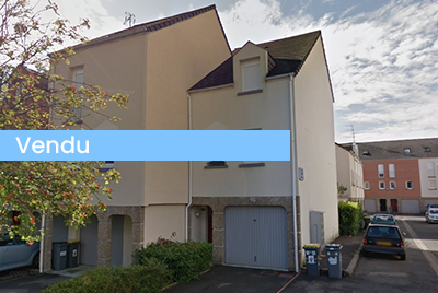 Photo Maison de ville T4 de 82,30 m² – Quartier Montjoyeux Tours sud